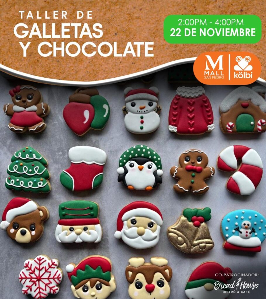 TALLER DE GALLETAS Y CHOCOLATE