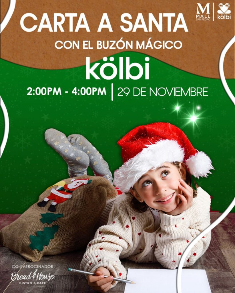 CARTA A SANTA CON EL BUZÓN MÁGICO